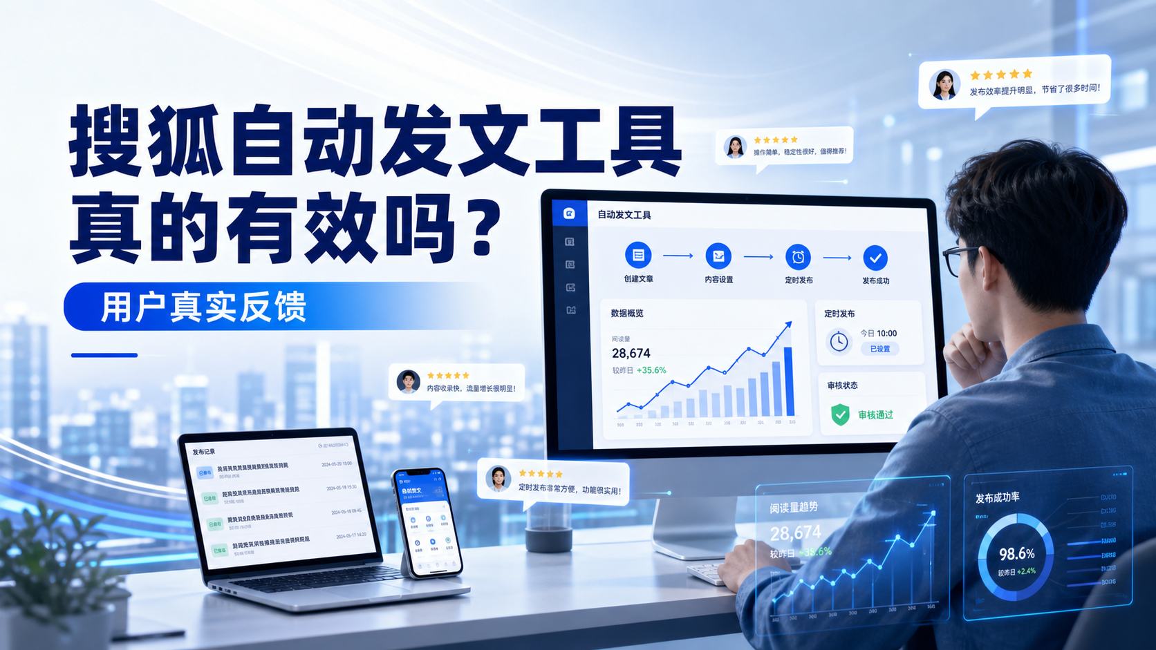 搜狐自动发文工具真的有效吗？清远用户的真实反馈
